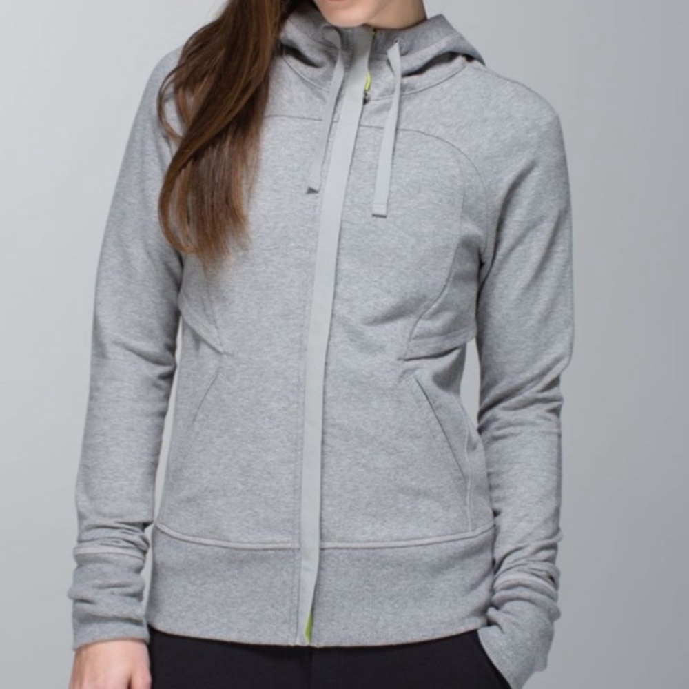 Lululemon After Asana Zip Up Sweatshirt SZ 4